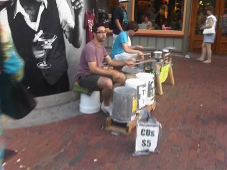 Вечерком на улице